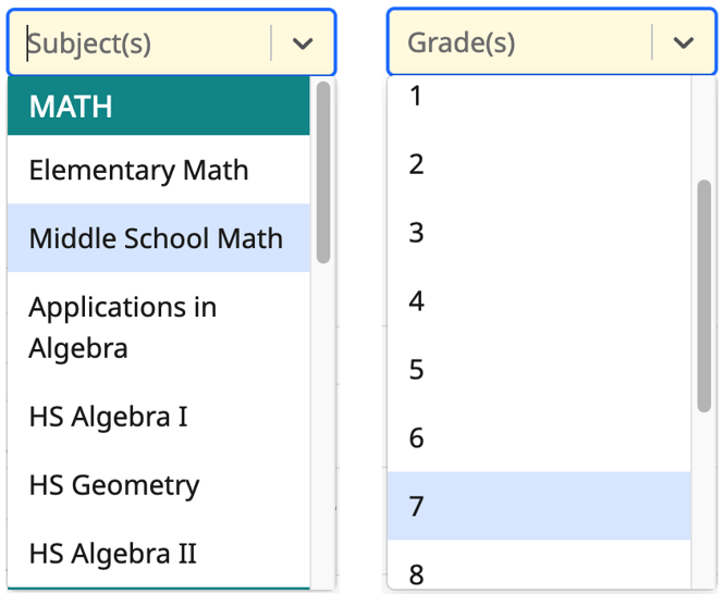 Saved Search Filters and Sorts