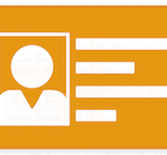 ID card icon
