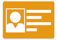 ID card icon