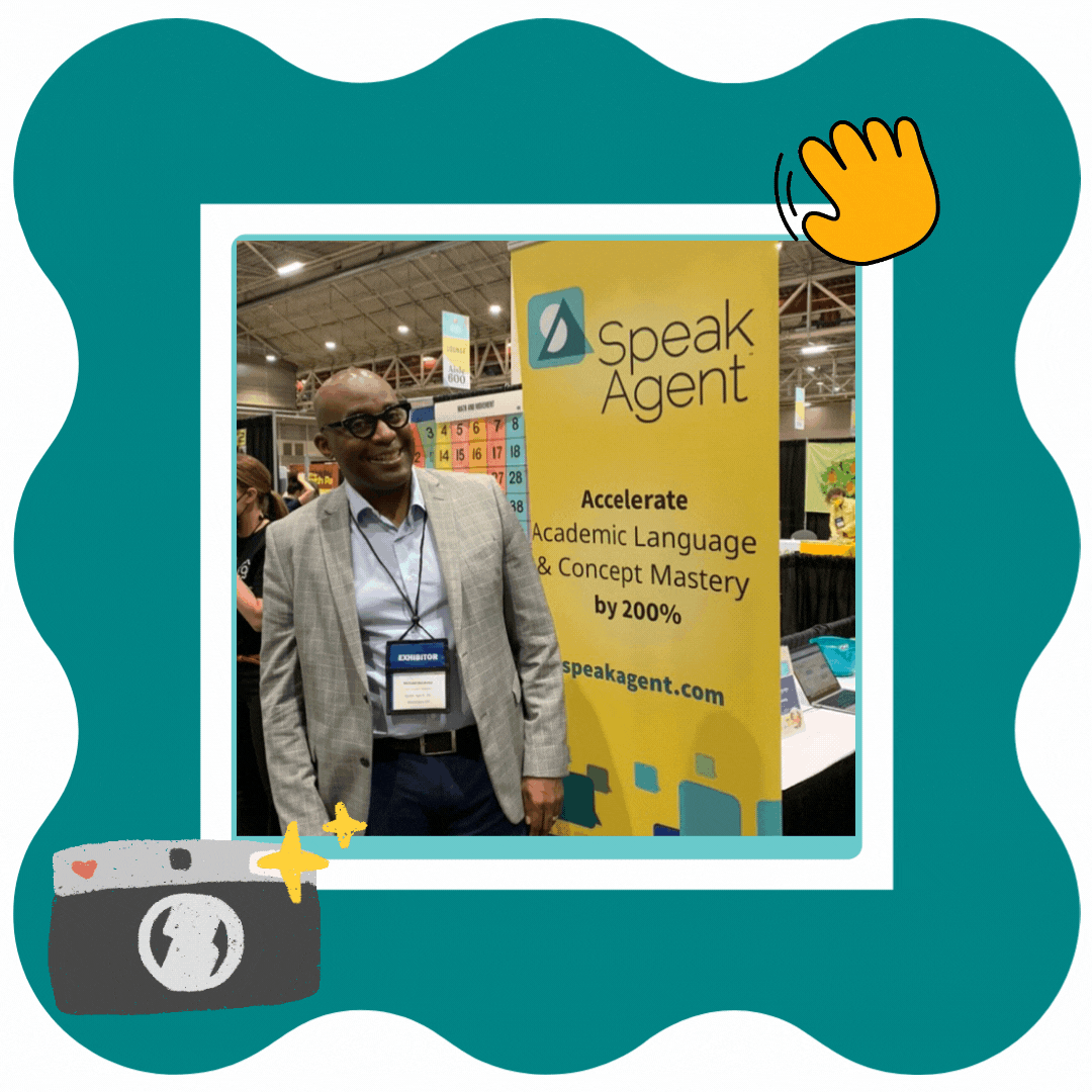 Picture of Speak Agent Michael at ESEA conference