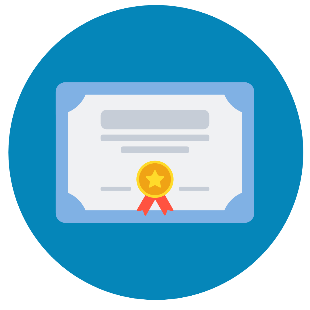 Picture of certificate