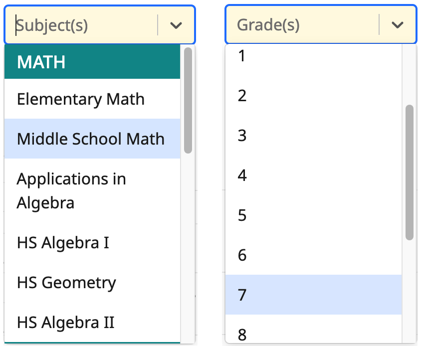 Saved Search Filters and Sorts