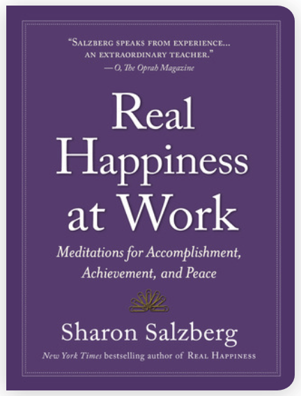 Cover of "Real Happiness at Work" Book