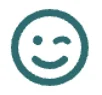 Level up winking icon