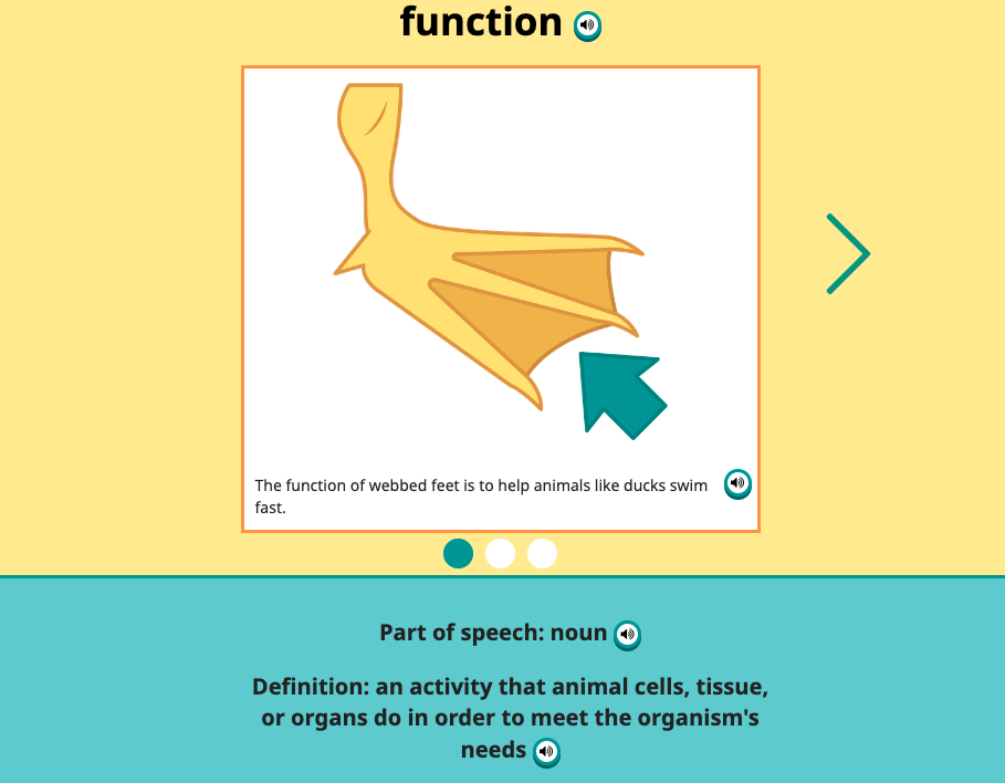 Screenshot of Word Gallery