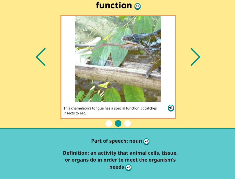 Screenshot of Word Gallery