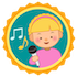 Pop star badge