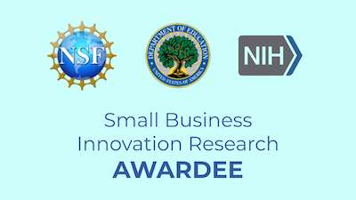 SBIR Awardee badge