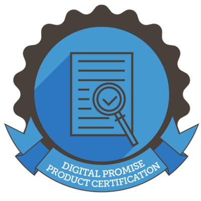 Research-Based Design Product Certification badge from Digital Promise