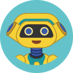 Speak Agent's friendly robot character