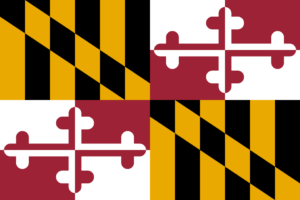 the Maryland flag